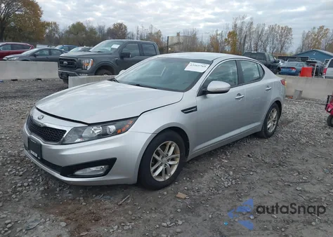 2013 Kia Optima Lx из США, поврежденный, VIN KNAGM4A75D5352602